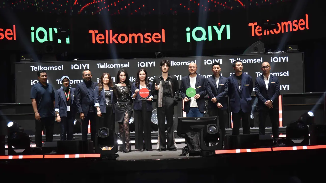 iQIYI berkolaborasi dengan Telkomsel. Credit: Telkomsel
