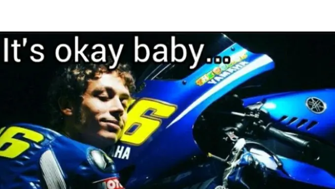 Sederet Meme Pujian Hiasi Kekalahan Valentino Rossi