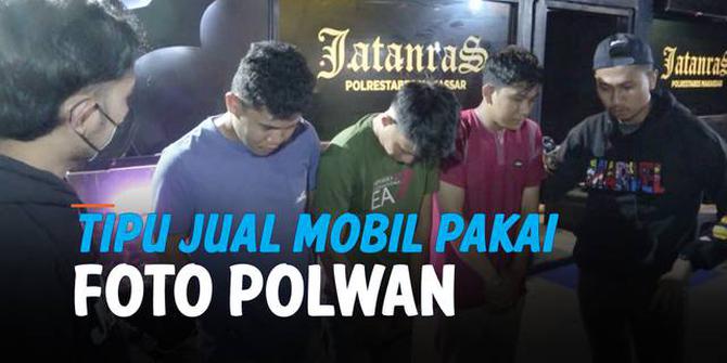 VIDEO: Foto Polwan Jadi Modus Penipuan Jual Beli Mobil di Makassar