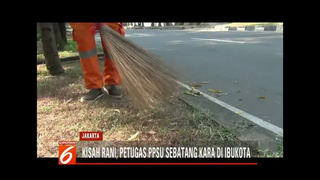Kisah Rani, Petugas PPSU Lansia Hidup Sebatang Kara