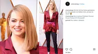 Emma Stone tampil sederhana di ajang Oscar 2018. Simak penampilannya berikut ini. (Sumber: Instagram)