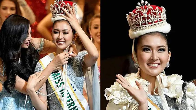 Kevin menjadi Miss International 2017/copyright: instagram/officialputeriindonesia
