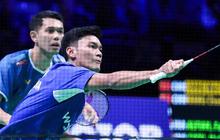 FOTO: Fajar/Fikri Lolos ke Final Denmark Open, Hajar Ganda China Dua Gim Langsung