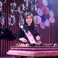 Prilly Latuconsina saat merayakan ulang tahun yang ke-20 di Tebet, Sabtu (15/10/2016) (Liputan6.com/Rizky Aditya Saputra)