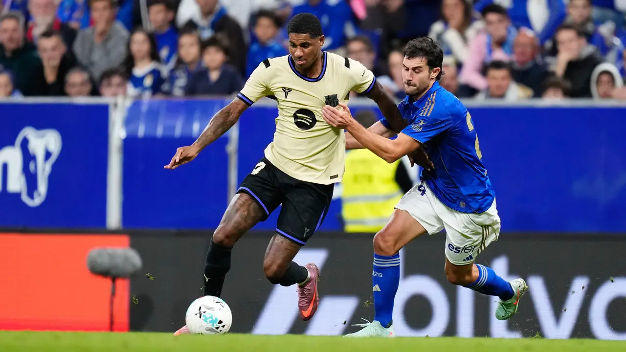 Penyerang Barcelona, Marcus Rashford