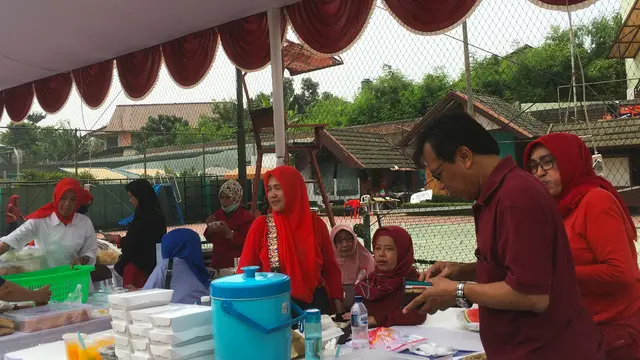 Tenant di perayaan 17 Agustus Persada Kemala