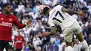 Tottenham Hotspur sukses mengandaskan MU dengan skor 2-0. (AP Photo/Alberto Pezzali)