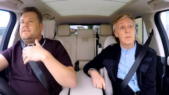 Paul McCartney (YouTube/  The Late Late Show with James Corden)