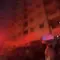 Kebakaran Apartemen Teluk Intan, Asap Hitam Membubung dari Lantai 8