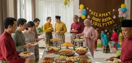 Open House Lebaran (Gemini AI)