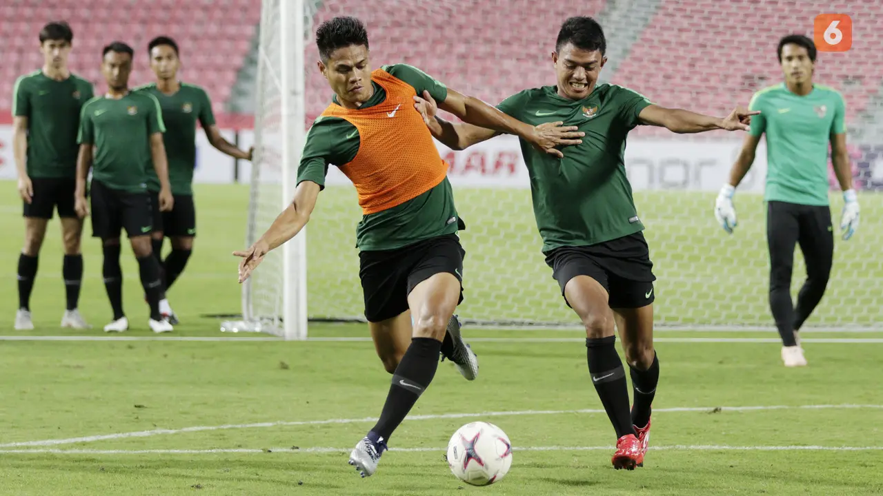 Latihan Timnas Indonesia