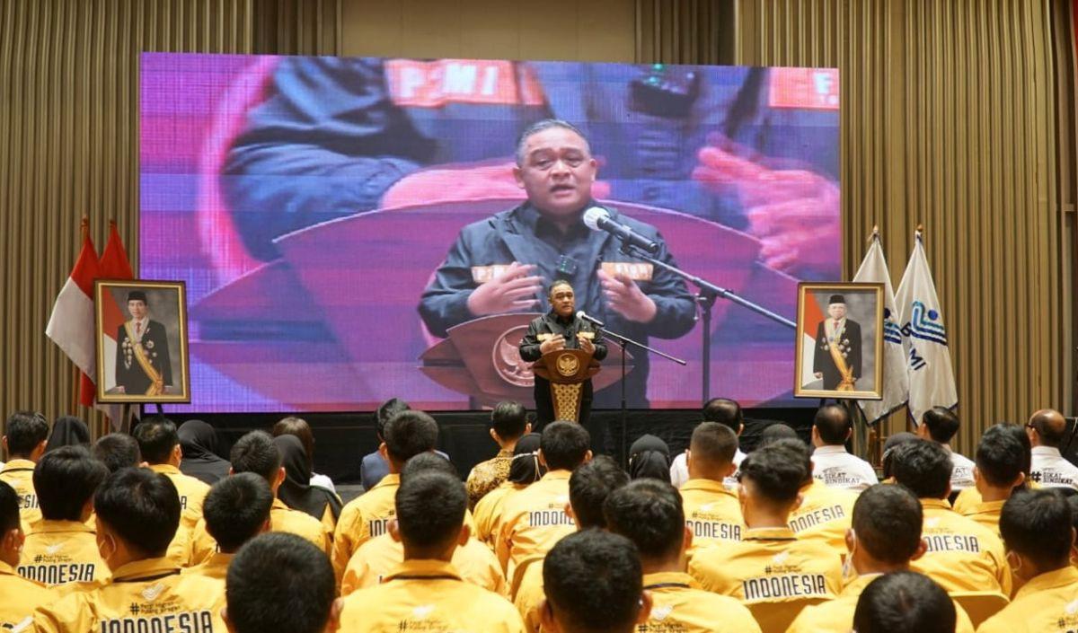 Benny mengajak pekerja migran Indonesia menjaga kebersamaan saat berada di negara orang.&nbsp;