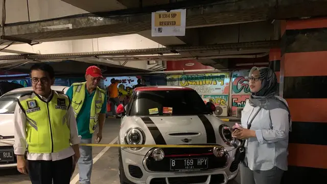 Mobil Mini Cooper menunggak pajak