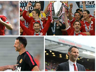 Mulai dari Beckham, CR 7, hingga Nani silih berganti mengisi posisi gelandang kanan MU, namun untuk sisi kiri praktis hanya ada nama Ryan Giggs. Gambaran sebuah kesetian pria asal Wales itu yang sudah mengabdi selama 25 tahun untuk Setan Merah.  