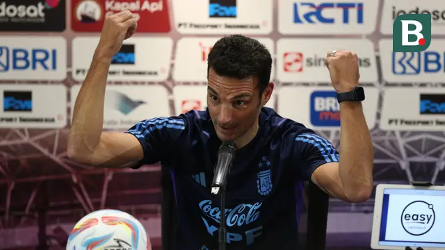 Konferensi Pers Timnas Argentina Jelang FIFA Matchday Melawan Timnas Indonesia