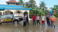Banjir di Kecamatan Majenang, Cilacap, Jawa Tengah. (Foto: Liputan6.com/BPBD Cilacap)