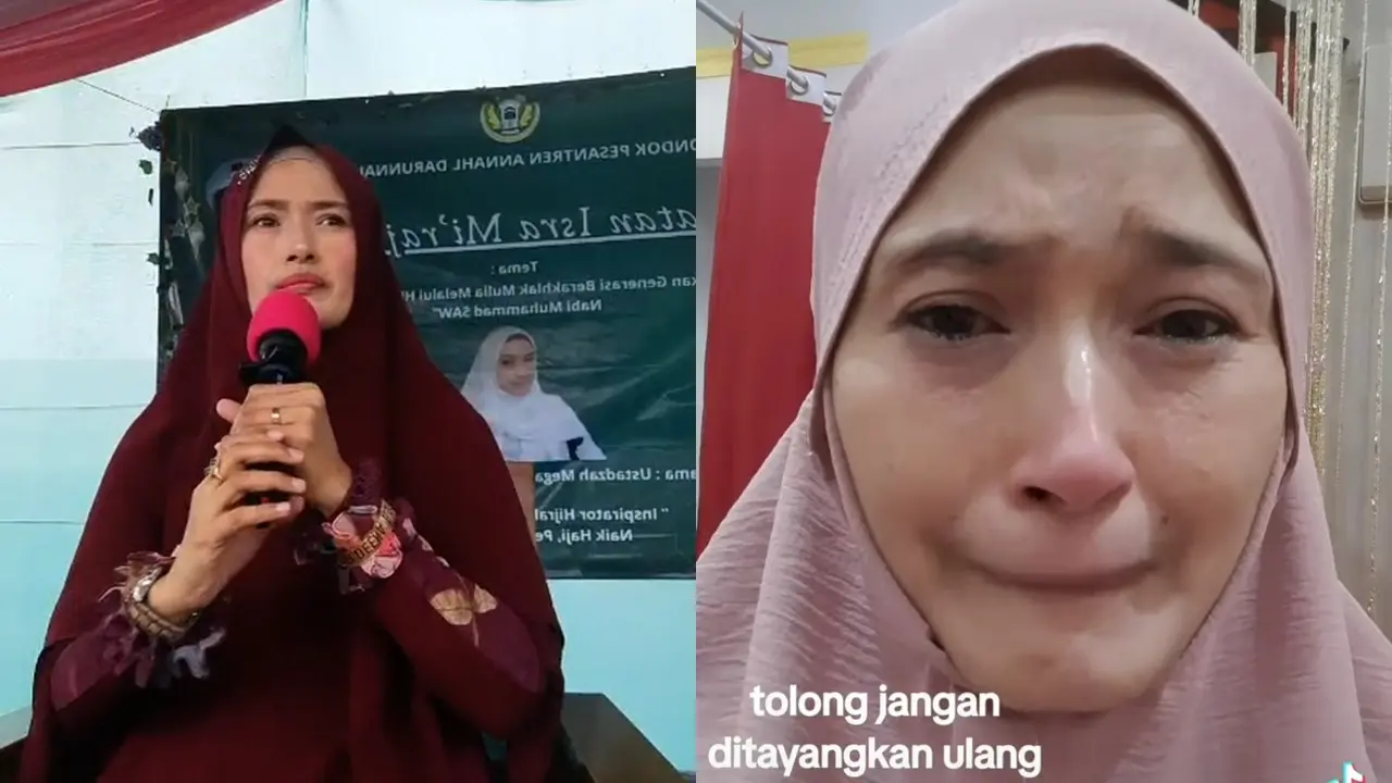 Mega Aulia Jadi Ustazah