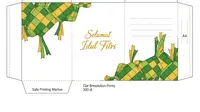 30 Desain Amplop Lebaran Tinggal Print, Bikin THR Makin Berkesan
