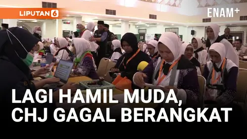 VIDEO: Hamil Muda, Calon Jemaah Haji Kloter Perdana Gagal Berangkat