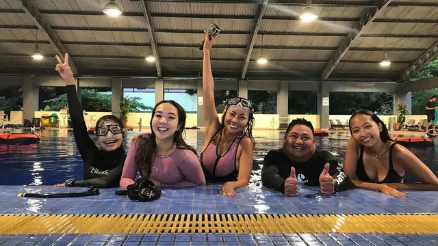 Hobi Baru, Ini 6 Potret Seru Gisella Anastasia saat Diving