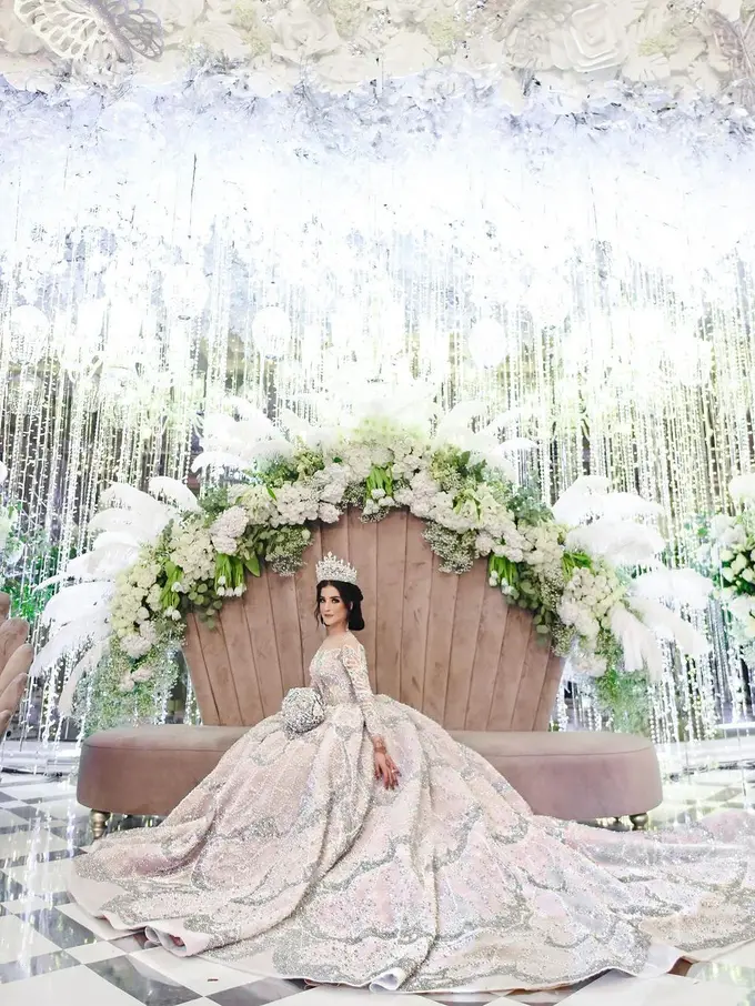 Potret Tasya Farasya saat momen pesta pernikahan 6 tahun yang lalu (Sumber: Instagram/@tasyafarasya)