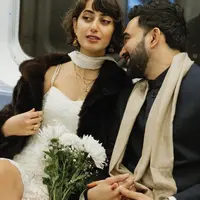 Rama Duwaji dan Zohran Mamdani yang baru saja menikah. [@zohrankmamdani]