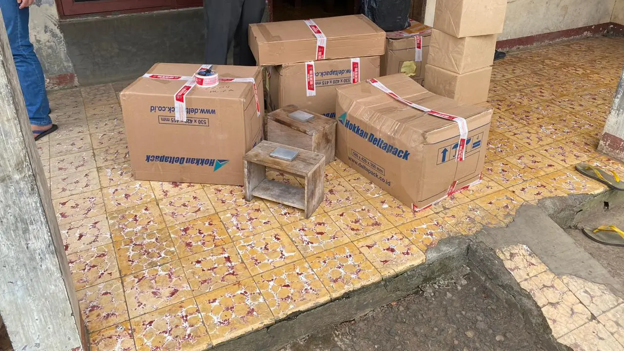 Bea Cukai Kudus menggagalkan peredaran rokok ilegal. (Istimewa)
