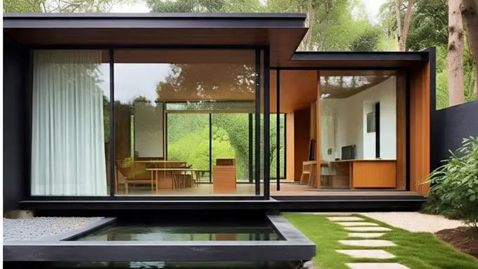 Ilustrasi Rumah Minimalis Terbaru 1 Lantai (Sumber Gambar: Meta AI)