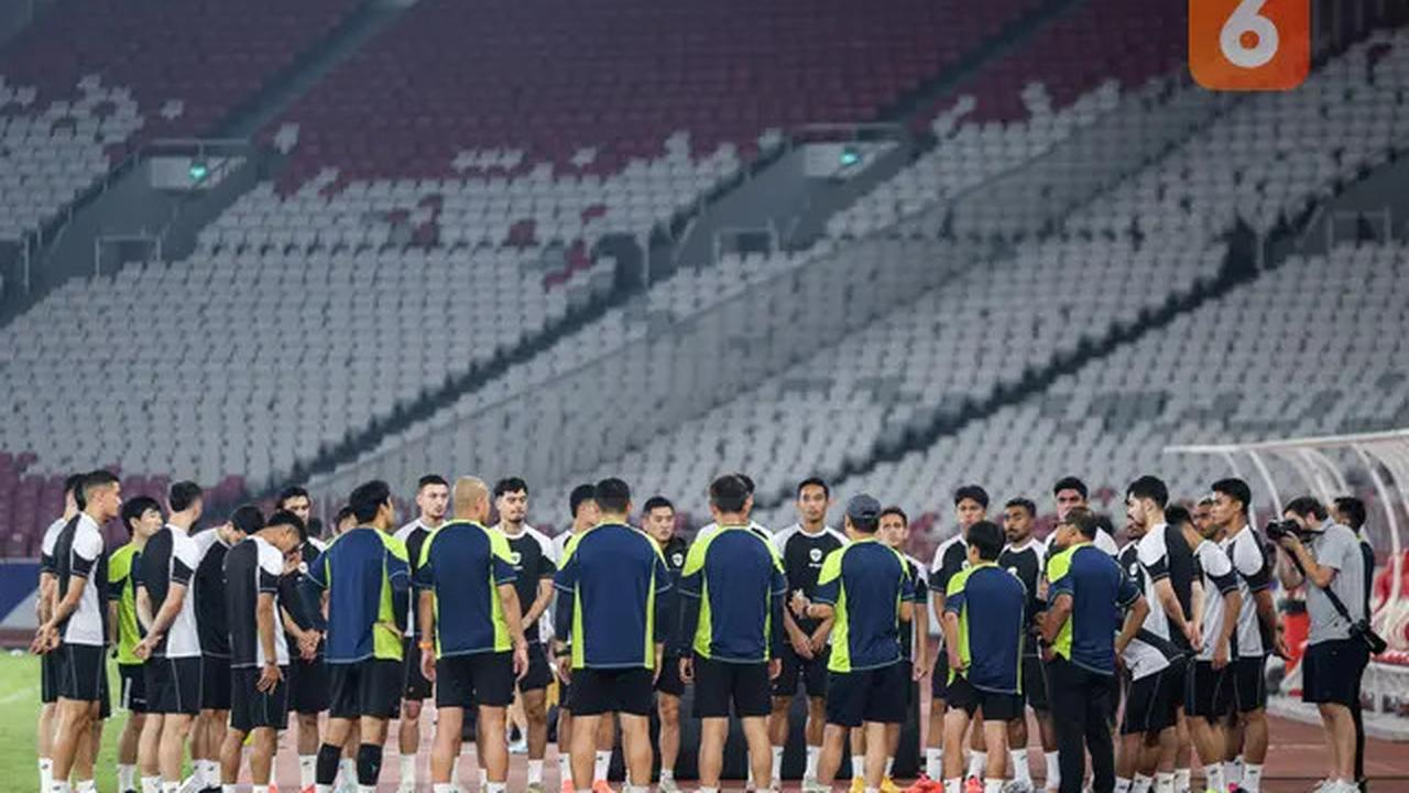 Foto: Persiapan Terakhir Timnas Indonesia Jelang Laga Berat Melawan Jepang di Kualifikasi Piala Dunia 2026