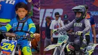 Muhammad Kenjiro Ar-Rashaad dan Muhammad Dzaki Dzikra siap bertarung dan bersaing lagi di Kejuaraan Nasional (Kejurnas) Motocross &amp; Grasstrack 2024