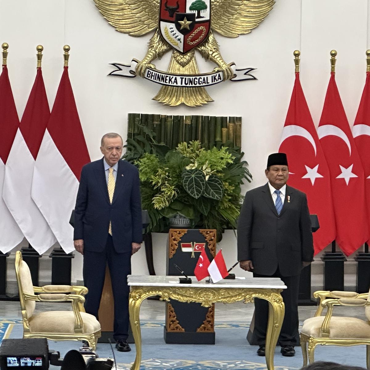Prabowo dan Erdogan Kompak Desak Kemerdekaan Palestina