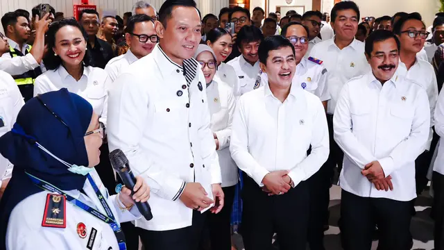 Menteri Koordinator Bidang Infrastruktur dan Pembangunan Kewilayahan, Agus Harimurti Yudhoyono (AHY)