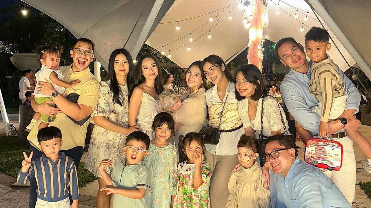 Sederet Seleb Hadir di Perayaan Ultah Pertama Anak Jessica Mila, Ada Gading dan Gisel Bersama Gempi