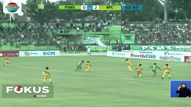 Dari lanjutan pertandingan pekan kedua kompetisi Liga 1 2018 antara PSMS Medan menjamu Bhayangkara FC di Stadion Teladan Medan, PSMS takluk dari tamunya Bhayangkara FC.