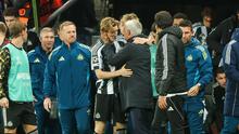 Anthony Gordon mendapatkan pujiang langsung dari Jose Mourinho selepas duel antara Newcastle United vs Benfica pada ajang Liga Champions 2025/2026.