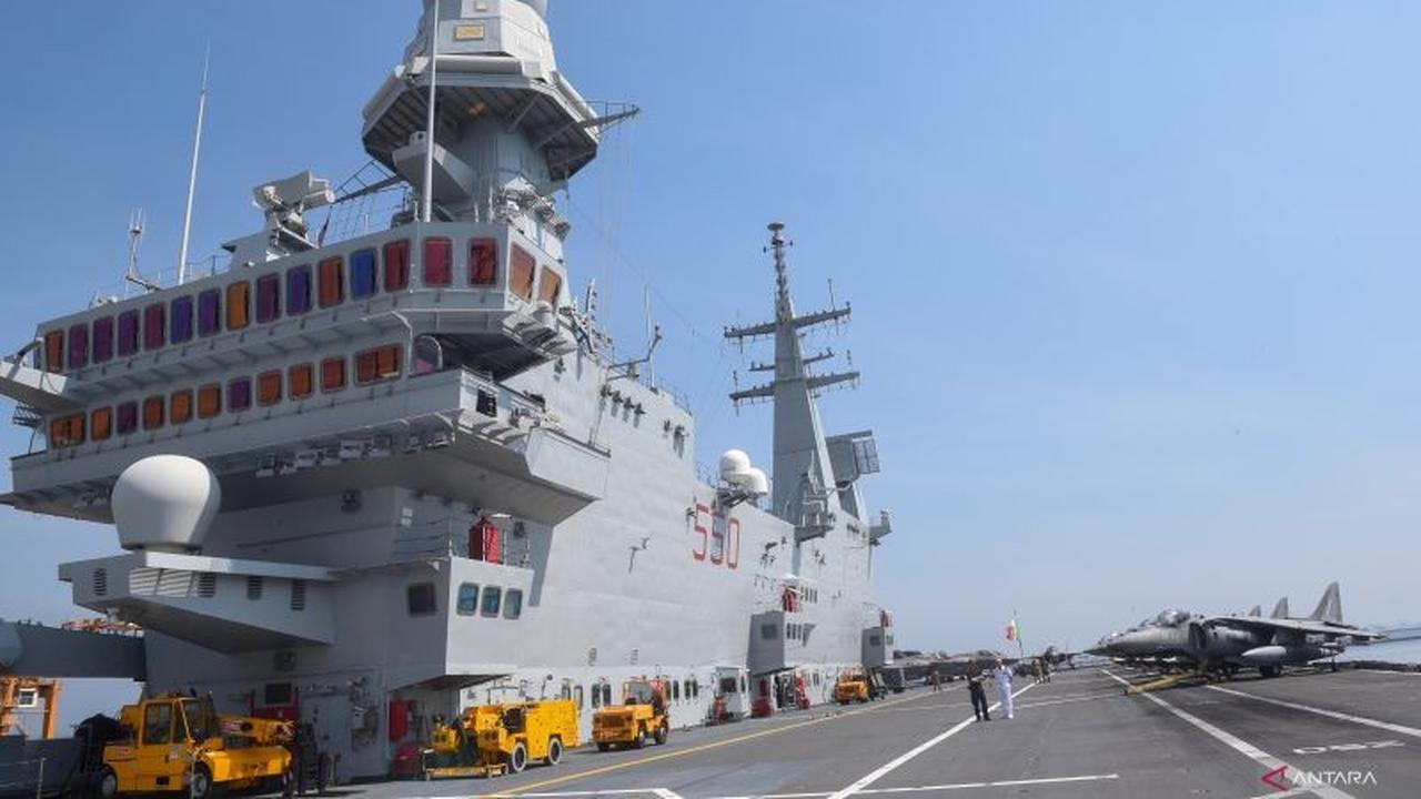 TNI AL Lirik Kapal Induk Giuseppe Garibaldi Eks Italia: Langkah Tepat Perkuat Maritim atau Tantangan Baru?