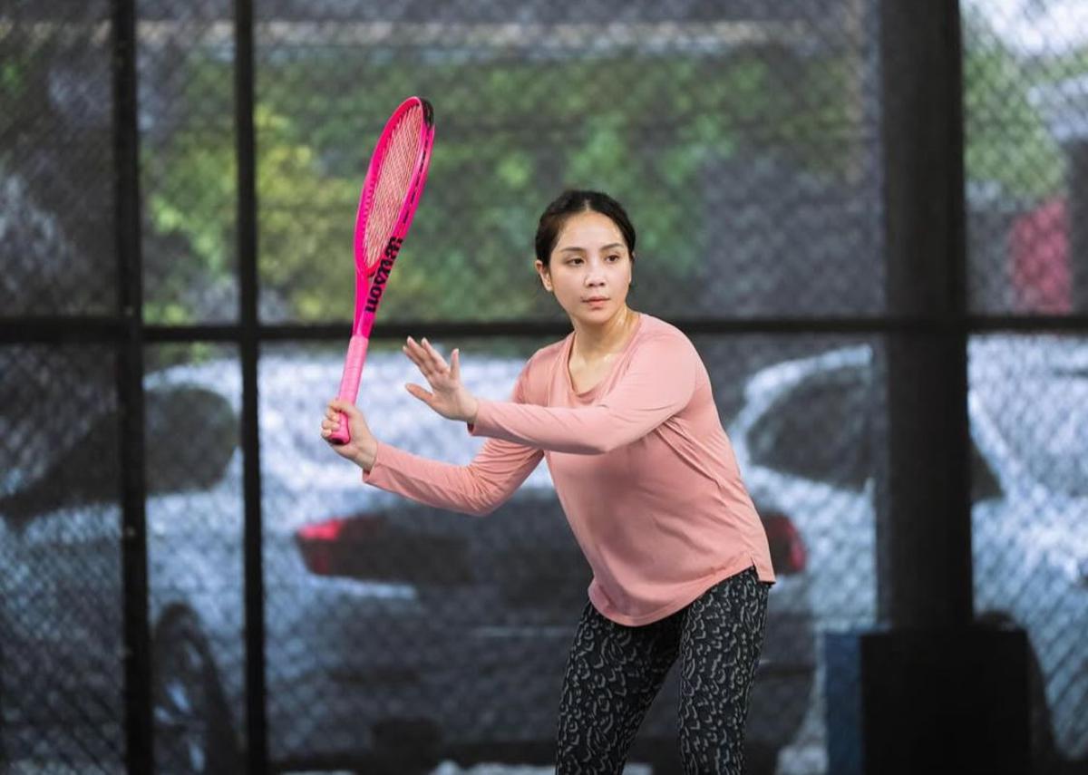 Nagita Slavina Serius Berlatih Jelang Lagi-Lagi Tenis 2025, Siap Hadapi Lawan dari Korea Selatan