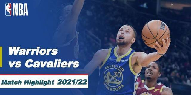 VIDEO: Highlights NBA, Golden State Warriors Ungguli Cleveland Cavaliers 104-89