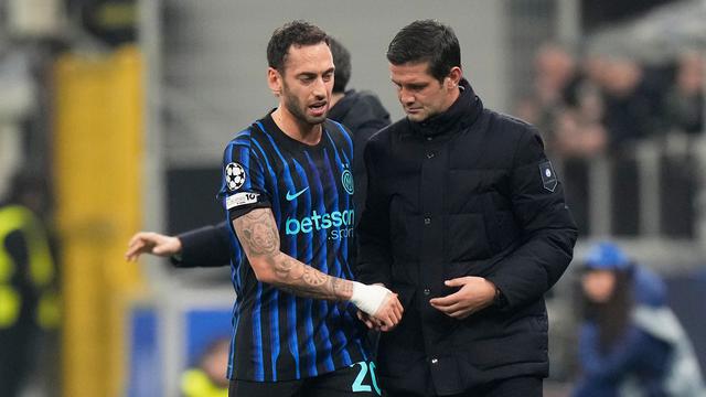 hakan calhanoglu dan cristian chivu