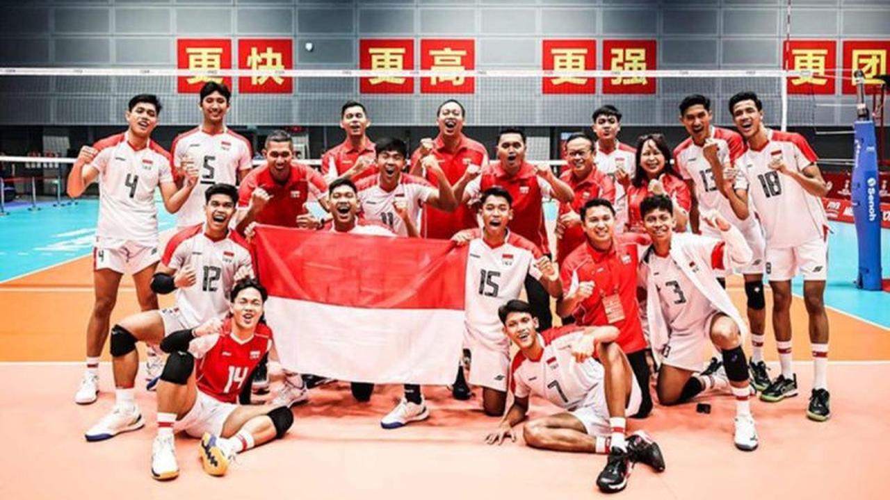 Drama Lima Set! Timnas Voli Putra U-21 Indonesia Takluk dari Ukraina di Kejuaraan Dunia