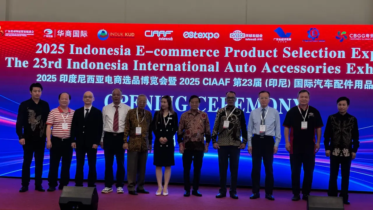 Pameran Aksesoris CIAAF International Auto Accessories Expo 2025 Resmi Dibuka, Hadirkan 200 Perusahaan Suku Cadang (Arief A/Liputan6.com)