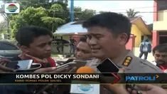 Guna mencari pelaku teror bom pipa di Mapolsek Bontoala, Inafis, Polda Sulawesi Selatan, dan Densus 88 Anti Teror Polri lakukan olah TKP.