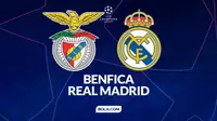Prediksi Benfica Vs Real Madrid di Liga Champions: Tuan Rumah Incar Play-off, Sang Tamu Berharap Langsung ke 16 Besar