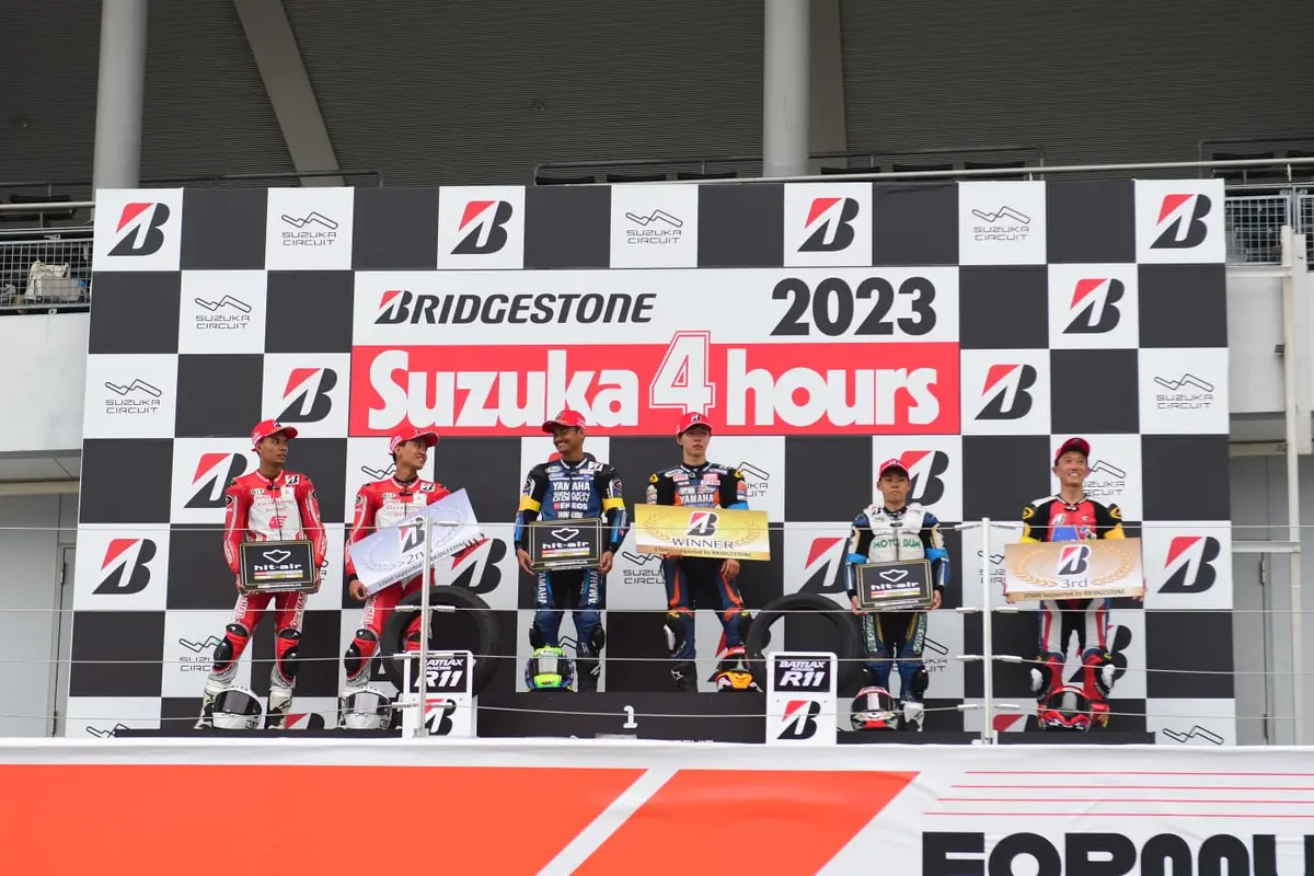 Podium Suzuka 4 Hours 2023