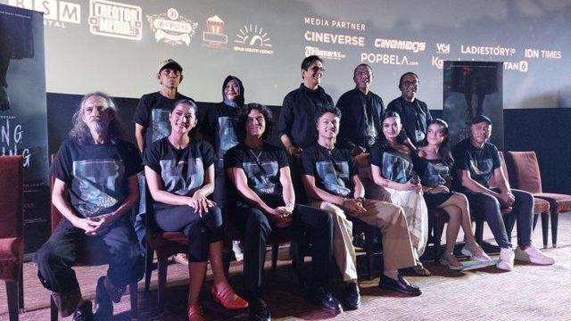 Presscreening film Pulung Gantung Pati Ngendat di XXI Epicentrum Kuningan, Jakarta, Senin (20/1/2025). (Istimewa)