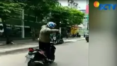 Sak Hiun mengaku sudah enam kali melakukan aksi yang berbahaya ini agar terkenal dan mendapat keuntungan.