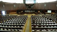 Ruang sidang utama Gedung DPR. (Liputan6.com/Faisal R Syam)