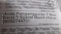 6 Lowongan Kerja di Koran Ini Syaratnya Bikin Geleng Kepala