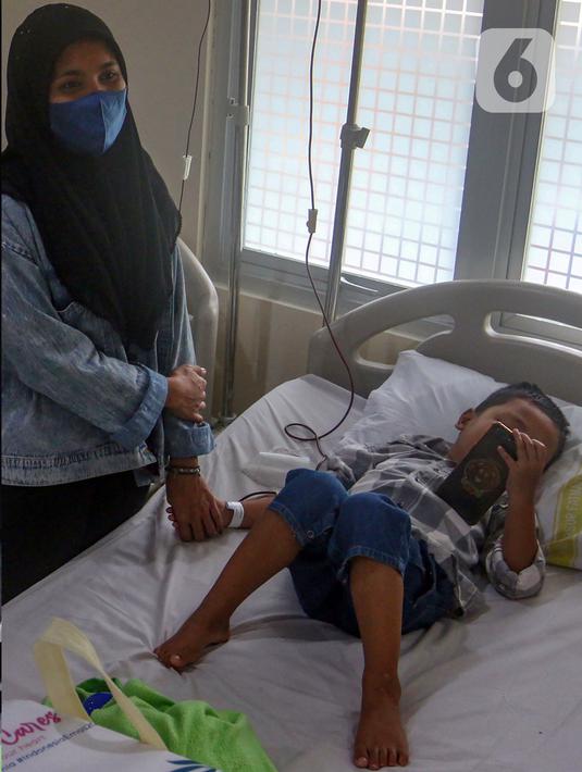 Berdasarkan data dari Yayasan thalasemia Indonesia, terjadi peningkatan kasus thalasemia yang terus menerus. Sejak tahun 2012 sebanyak 4.896 kasus hingga bulan Juni Tahun 2021 data penyandang talasemia di Indonesia sebanyak 10.973 kasus. (merdeka.com/Arie Basuki)