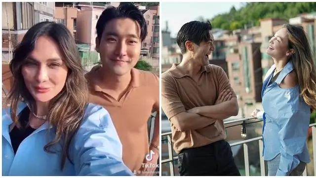 Liburan ke Korea, Ini 6 Momen Kebersamaan Luna Maya Siwon Super Junior